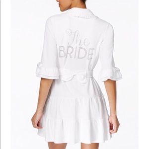 Betsy Johnson the bride robe size L NWOT